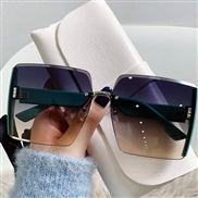 ( frame  blue  tea  Lens )samll style sunglass anti-ultraviolet Korean style Sunglasses fashion sunglass