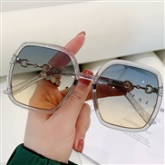 ( gray  frame )Sunglasses Korean style sunglass woman fashon ant-ultravolet sunglass