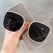 ( white)Korean styleb sunglass woman samll stylens Sunglasses anti-ultraviolet