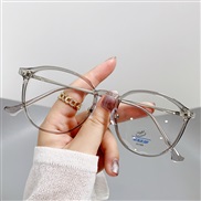 ( gray  silver frame )retroR woman samll style Eyeglass frame