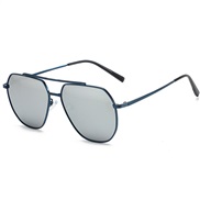 ( blue  frame  Mercury  Lens ) style polarzed lght sunglass classc man Sunglasses fashon Colorful sunglass