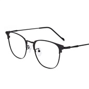 ( Black frame )fashon Busness man retro Metal Eyeglass frame man style trend