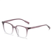 ( purple  transparent frame )Eyeglass frame man trend fashon samll Korean style retro