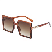( tea  frame  tea  Lens )fashon occdental style sunglass trend sunglass ant-ultravolet Sunglasses