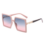 ( purple frame  gray  pink Lens )fashon occdental style sunglass trend sunglass ant-ultravolet Sunglasses