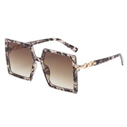 ( frame  tea  Lens )fashon occdental style sunglass trend sunglass ant-ultravolet Sunglasses