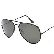 ( Black frame /Dark green Lens )polarzed lght sunglass  man lady Double Sunglasses Outdoor fashon Metal