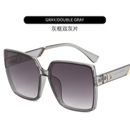 ( gray  frame  gray  Lens )D fashon sunglass retro Sunglasses woman samll sunglassns