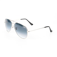 ( blue silver frame  Lens ) man lady classic sunglass style polarized light Sunglasses