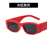 ( red  gray  Lens ) style sunglass fashon sunglass samll square Sunglasses woman