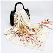 ( Belt90cm)spring new scarves woman style imitate silk generous cm gift scarf print color neckerchief