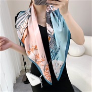 (90cm)imitate silk scarves woman * all-Purpose shawl ornament neckerchief big scarf  pattern scarves