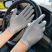 (Free Size )( gray )summer thin style Sunscreen glove high elasticity man woman wedding watch-face glove