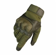 (A   Army green)Outdoor tactics glove sport Non-slip glove Mittens Fight touch screen glove man