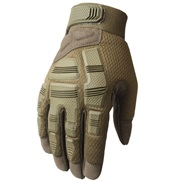 (XL)(B   Army green)Outdoor Mittens tactics glove sport wear-resisting glove Non-slip draughty glove