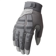 (XL)(B   gray)Outdoor Mittens tactics glove sport wear-resisting glove Non-slip draughty glove