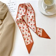 ( Flower)spring autumn thin style color belt grid samll scarves neckerchief wind studentjk shirt woman