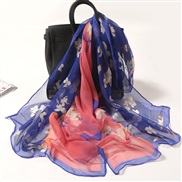 ( blue  red )summer lotus Sunscreen scarves Seaside beach long style lady scarves color thin scarves scarf