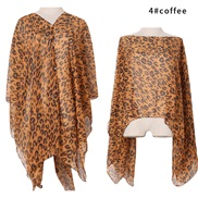 (Coffee )leopard lady Sunscreen shawl print scarves shawl summer shawlshawl