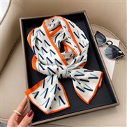 ( sky blue )scarves woman belt spring autumn Korean style imitate silk belt all-Purpose ornament neckerchief all-Purpos