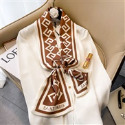 (  while )scarves woman belt spring autumn Korean style imitate silk belt all-Purpose ornament neckerchief all-Purpose 