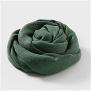 ( green.)pure color cotton scarf woman Sunscreen scarves samll Collar beach long scarves summer