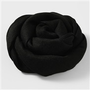 (95*195 cm)(  black)pure color cotton scarf woman Sunscreen scarves samll Collar beach long scarves summer