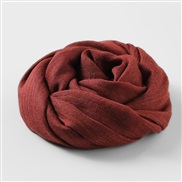 (95*195 cm)(    purplish red)pure color cotton scarf woman Sunscreen scarves samll Collar beach long scarves summer