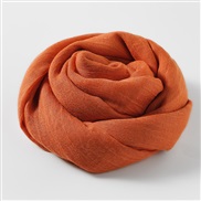 (95*195 cm)(  orange)pure color cotton scarf woman Sunscreen scarves samll Collar beach long scarves summer
