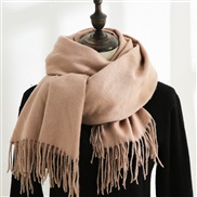 (70*180CM .)( pink) scarf  China imitate sheep velvet scarf warm Korean style fashion tassel Collar