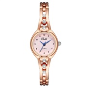 ( Rose Gold )ns personalty damond lady Bracelets bangle watch-face  Korean style trend fashon quartz wrst-watches stude