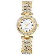 (Gold)fashon dgt damond lady watch woman watch-face quartz watch-face Bracelets woman style wrst-watches
