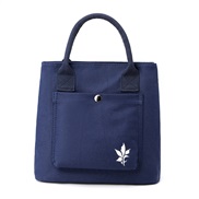 ( Navy blue)fashion portable bag canvas bag woman bag bag women leisure Cloth bag samll bag woman bag