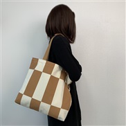 ( brown)canvas bag wo...