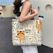 ( Animal)Korean styleins wind lovely high capacity shoulder bag woman student bag canvas bag