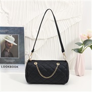 ( black)lady bag Lingge flower Double belt head bag leisure bagsmall bag