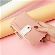 ( Pink)Card purse wom...