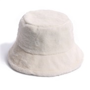 ( white)Korean style samll samll hip-hop cap  woman pure color warm thick wind Autumn and Winter style