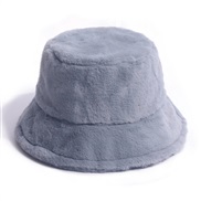 ( gray)Korean style samll samll hip-hop cap  woman pure color warm thick wind Autumn and Winter style