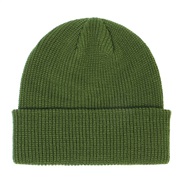 ( Army green) occidental style Autumn and Winter  man woman color warm fashion brief woolen knitting hedging hat