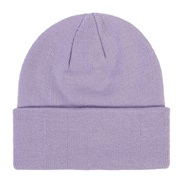 ( Lilac colour)autumn Winter knitting hat  man woman leisure warm Outdoor woolen hedging occidental style