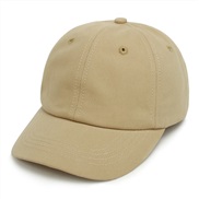 (  camel)(1-2years old)baseball cap child  Outdoor leisure all-Purpose cap pure color sun hat color