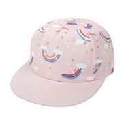 child baseball cap  man occidental style trend hip-hop cap  girl cartoon print hat child2-4 years old