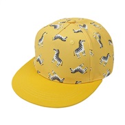 ( zebra)child baseball cap  man occidental style trend hip-hop cap  girl cartoon print hat child2-4 years old
