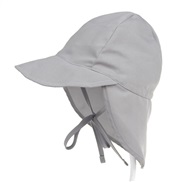 ( gray)summer child sunscreen sun hat Outdoor draughty mesh sun hat Sandy beach Outing hat child
