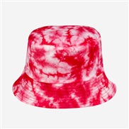 (M56-58cm)occidental style color print hip-hop cap  Outdoor sunscreen hat Graffiti Double surface