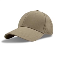(M56-58cm)( Beige)color pure cotton high quality baseball cap man lady high-end Shade cap pure color sunscreen hatlogo 
