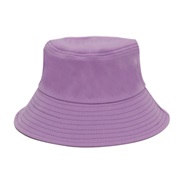 (M56-58cm)(purple)high quality pure color hip-hop cap  occidental style big Outdoor sun hat embroiderylogo