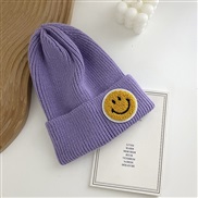 (purple) hat woman Autumn and Winter lovers knitting fashion thick style Winter hedging woolen student