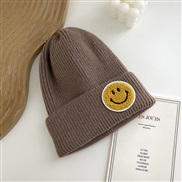 ( one size)( Brown) hat woman Autumn and Winter lovers knitting fashion thick style Winter hedging woolen student